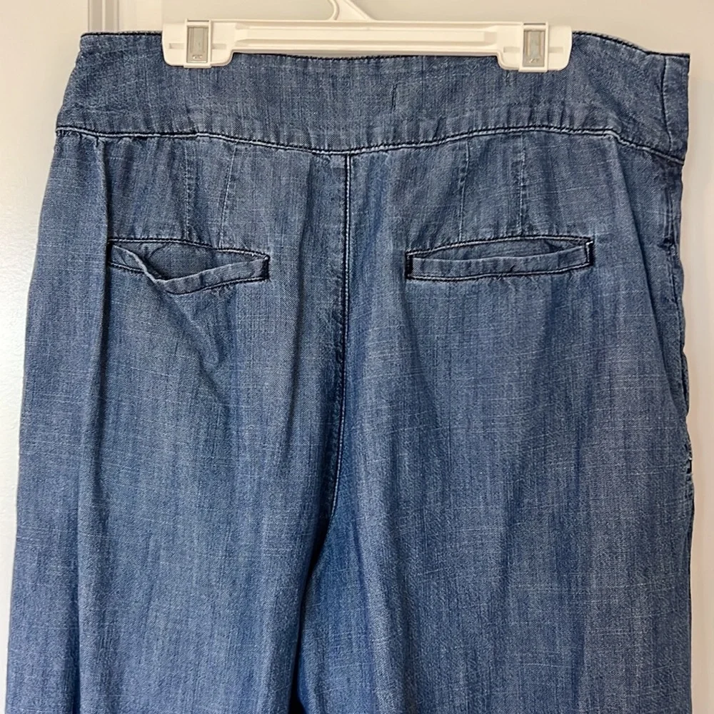 Anthropologie Pilcro Ultra High-Rise Cropped Wide-Leg Jeans - Picture 6 of 11